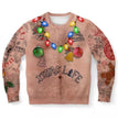 Skull Halloween Digital Print Crew Neck Sweatshirt