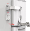Home Baby Safety Protection Lock Anti-Clip Hand Door Closet Cabinet Locks Fo Fridge Cabinet Drawer Box Safe Lock For Kids No Tools Or Drilling Child Safety Cabinet Proofing Cabinet Drawer Door Latches