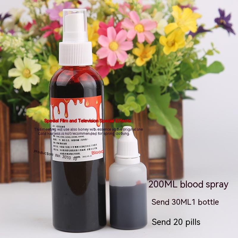 Halloween Decoration Plasma Fake Blood Capsule Simulation Props