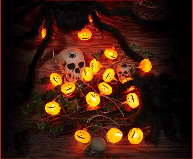 Halloween Decoration Pumpkin Lantern Led Lantern String Light