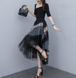 New Women's Summer Adult Lady Like Woman Western Style Youthful-looking Lightly Mature Fashion Tulle Skirt