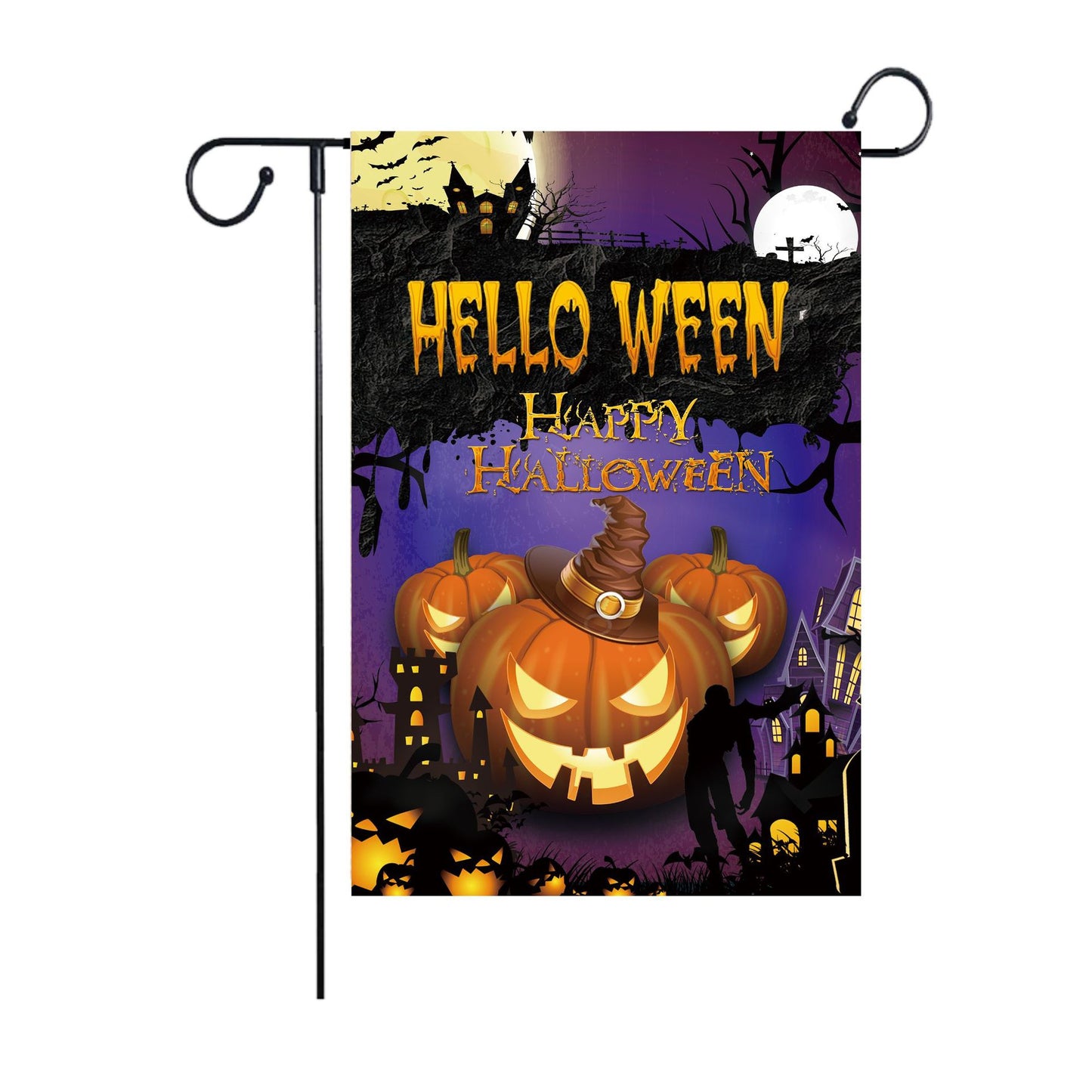 Halloween  Flag Holiday Garden Decoration