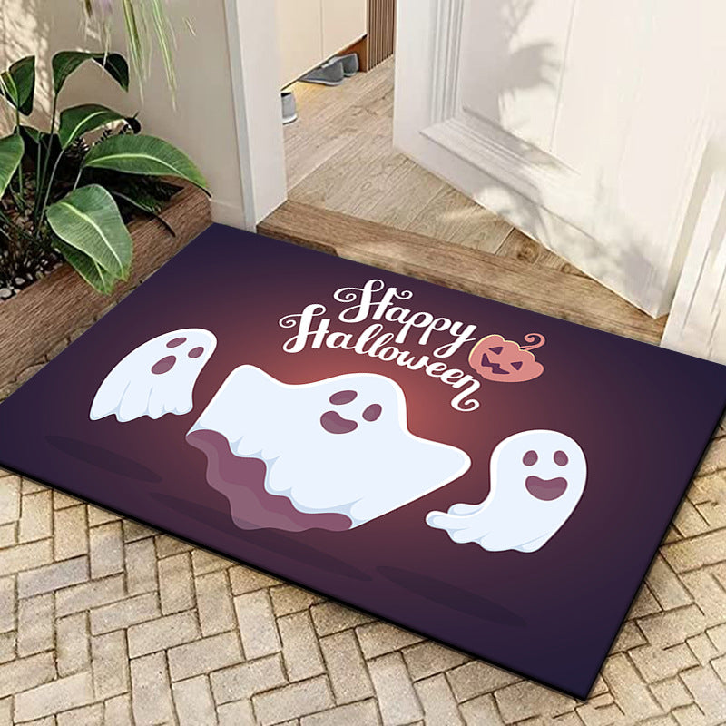 Halloween Themed Atmosphere Decorative Floor Mat