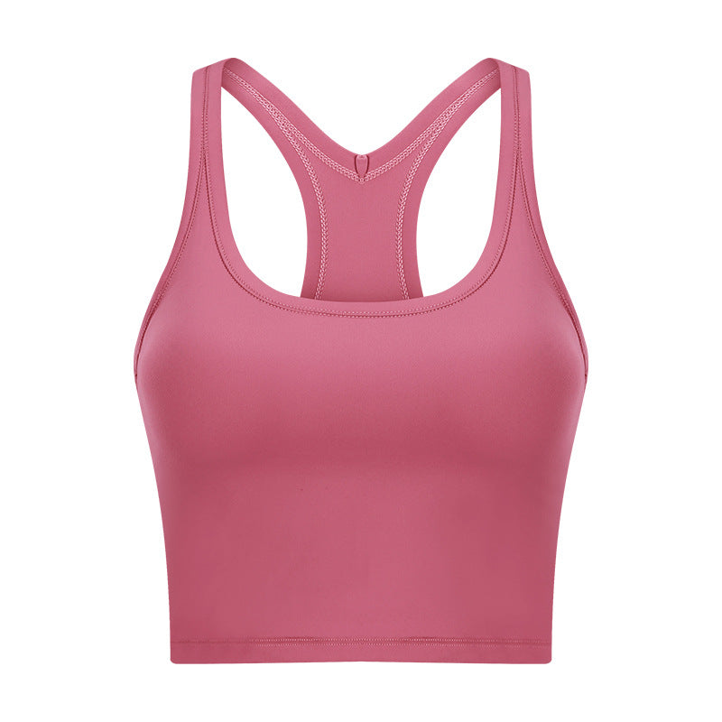 Yoga Vest With Chest Pad For Women