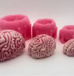Brain Flower Chocolate Halloween Skull Cake Mold