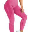 Snowflake Jacquard Seamless Yoga Workout Ankle Length Pants