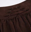 Women's Irregular Lace-up Waist Skirt
