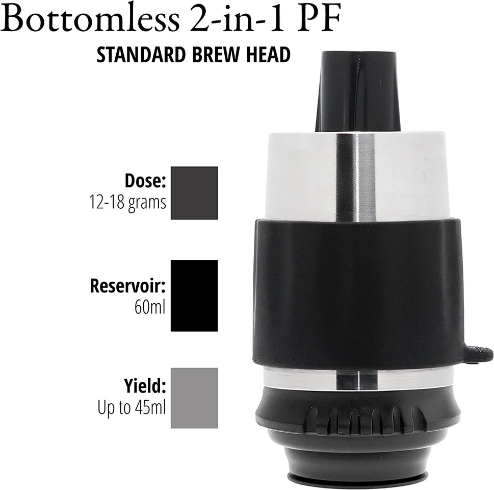 Espresso Maker - Classic with Pressure Kit: Manual Lever Espresso Machine with Stainless Steel Tamper, Pressure Gauge and Carrying Case