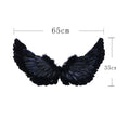 Wings Props Flower Girl Dress Up Halloween Christmas Show Feather Wings