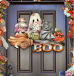 Halloween Wreath Autumn Door Decoration Wall Decoration