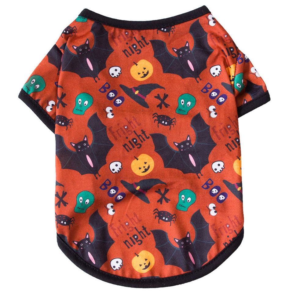 Halloween Series New Dog Clothes T Shirt