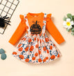 Halloween Princess Suspender Dress Two Piece Set