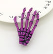Halloween Skull Hand Claw Fluorescent Hairpin