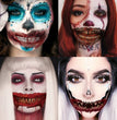 Halloween Mouth Tattoo Stickers