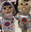 Pet Turned Dog Funny Dress Up Space Suit Stand Halloween Pet Dress Clothes