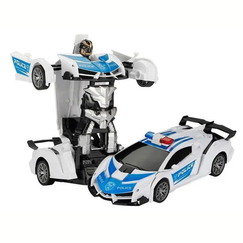 [Xmasgifts]Transform Easter RC Cars for Boys 3-15,2.4Ghz Remote Control 1:18 Scale Robot Deformation 360° Rotation Rechargeable Batteries Included High-Quality ABS Plastic Gift Set,Blackfriday,Christmas