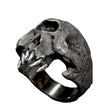 New Halloween Creative European And American Personality Skull Tooth Ring Trendy Men's Jewelry