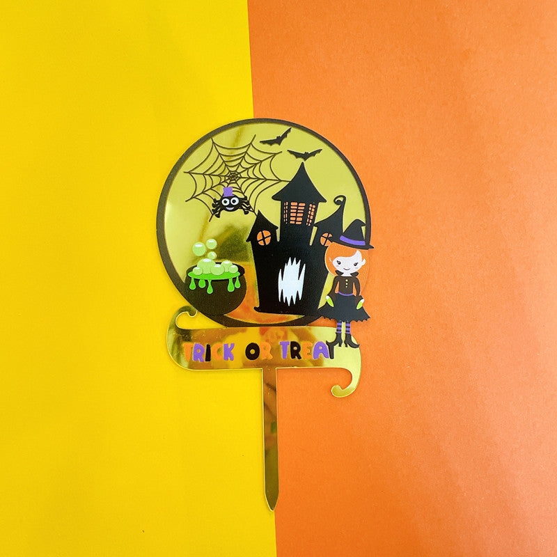 Color Printing Acrylic Halloween Decoration Funny