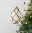 Glass Ball Drop Ball Hand Drawn Christmas Ball Christmas Tree Pendant