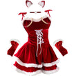 Halloween Costume Cosplay Maid Uniform Temptation Sexy Little Wild Cat Girl