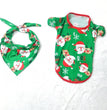 Christmas Pajamas For Family Matching Family Christmas PJs Sets Santa Claus Printed Top Sleepwear