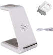3 In 1 Fast Charging Station Wireless Charger Stand Wireless Quick Charge Dock For Phone Holder