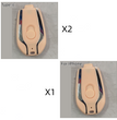 1500mAh Mini Power Emergency Pod Keychain Charger With Type-C Ultra-Compact Mini Battery Pack Fast Charging Backup Power Bank