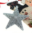 Christmas Three-dimensional Plastic Mesh Star Decoration