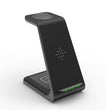 3 In 1 Fast Charging Station Wireless Charger Stand Wireless Quick Charge Dock For Phone Holder