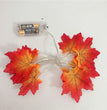 Lights Halloween Decorative String Lights LED Maple Leaf