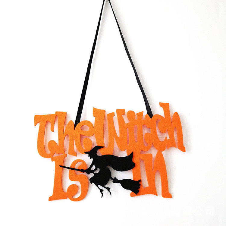 Halloween Felt Decoration Pendant Ghost Festival Venue