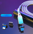 Magnetic data cable