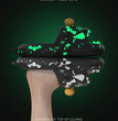 Halloween And Christmas Shoes Ins Luminous Shark Slippers Couple Men Women House Shoes Non-slip Bathroom Slippers Home