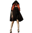 Halloween Cloak Pumpkin Lamp Cloak Intervention Shawl Velvet Trench Coat