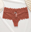 Women's Fashion Casual Solid Color Lace Shorts