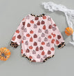 Baby Girl Halloween Jumpsuit Fall Casual Pumpkin