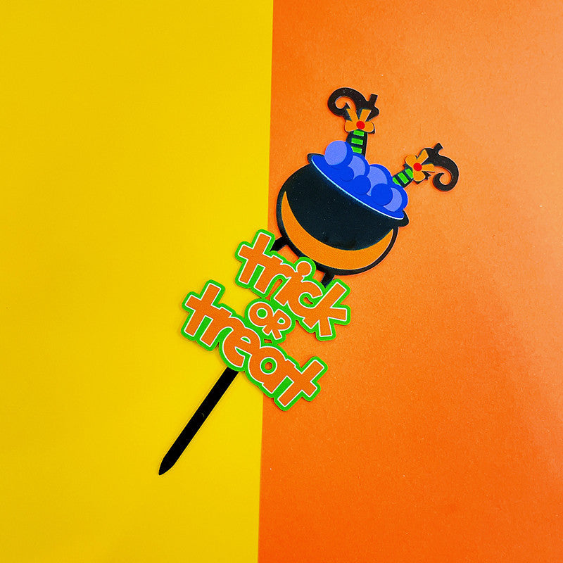 Color Printing Acrylic Halloween Decoration Funny