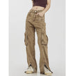Overalls Men's And Women's Sports Loose Wide Leg Multi-pocket