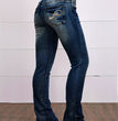 Women's Embroidered Simple Casual Jeans