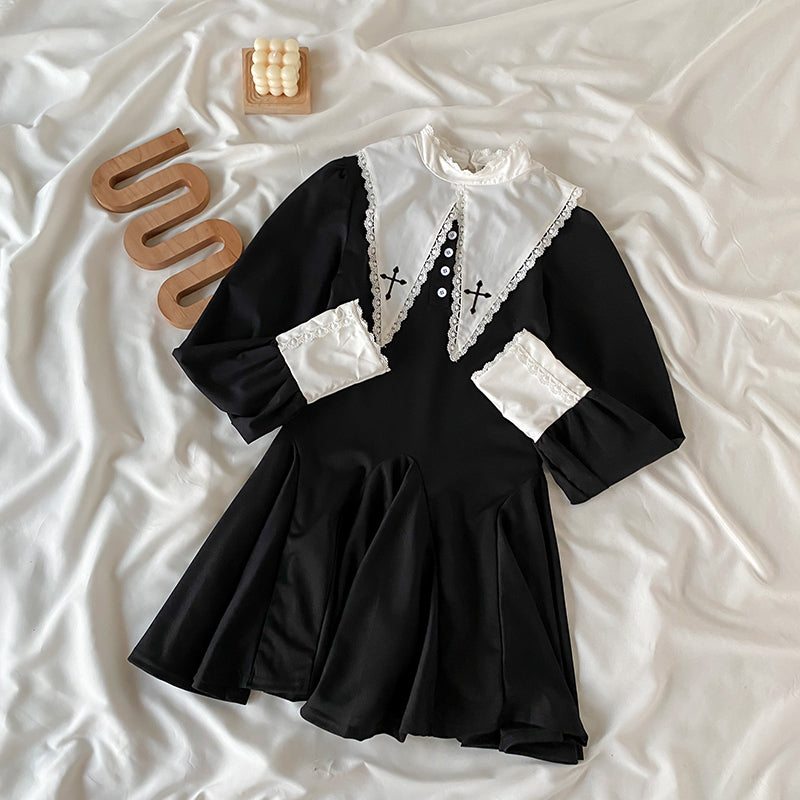 Halloween Dark Girls Age Reduction Dress
