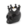 Resin Crown Skull Candle Holder Halloween Atmosphere Decoration