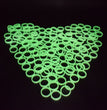 Halloween Party Ball Accessories Toys Plastic Luminous Rings