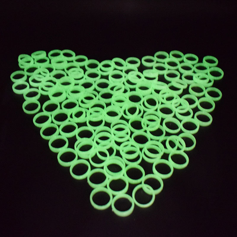 Halloween Party Ball Accessories Toys Plastic Luminous Rings