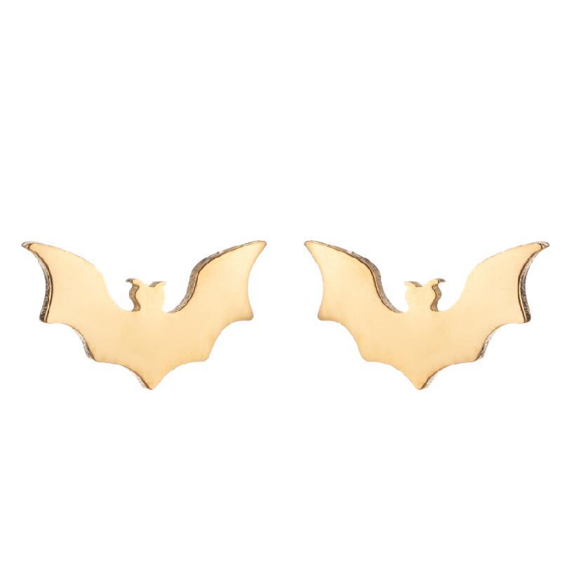 Stainless Steel Halloween Horror Stud Earrings