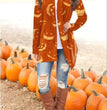New European And American Casual Halloween Theme Printed Jacket Small Cardigan