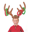 Christmas Game Inflatable Reindeer Antler Hat Ring Toss Christmas Gift