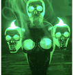 New Halloween Decoration Halloween Skull With Lights Ornaments