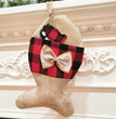 Christmas Ornament Christmas Socks Gift Bag