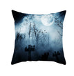 Home Cartoon Halloween Velvet Pumpkin Head Pillowcase