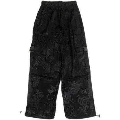 Loose Fitting High Waisted Couple Wide Leg Pants